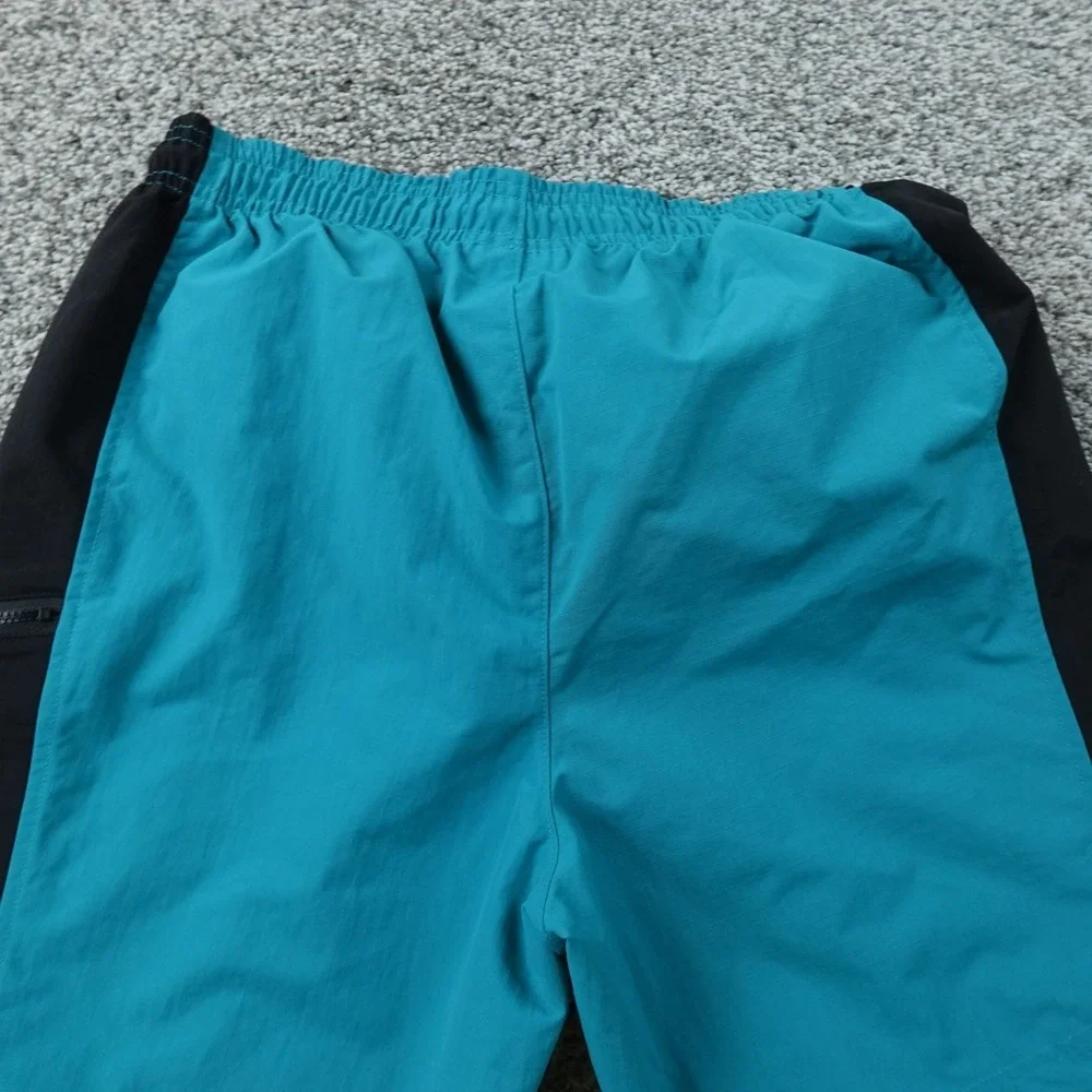 NEW Champion Shorts Mens S Blue Black Drawstring Water Resistant Swim Trunks Gym